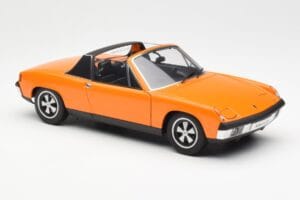Porsche 914/6 Targa Oranžs AUTOart 1:18 77932 Metāls — attēls 6 no 8