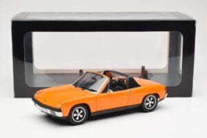 Porsche 914/6 Targa Oranžs AUTOart 1:18 77932 Metāls — attēls 8 no 8