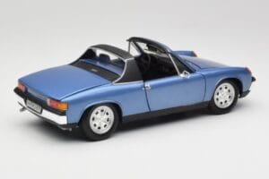Porsche 914 Zils Revell 1:18 08975 Metāls — attēls 3 no 8
