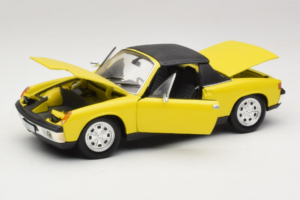 Porsche 914 Dzeltens Revell 1:18 8976 Metāls — attēls 2 no 8