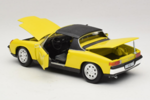 Porsche 914 Dzeltens Revell 1:18 8976 Metāls — attēls 5 no 8