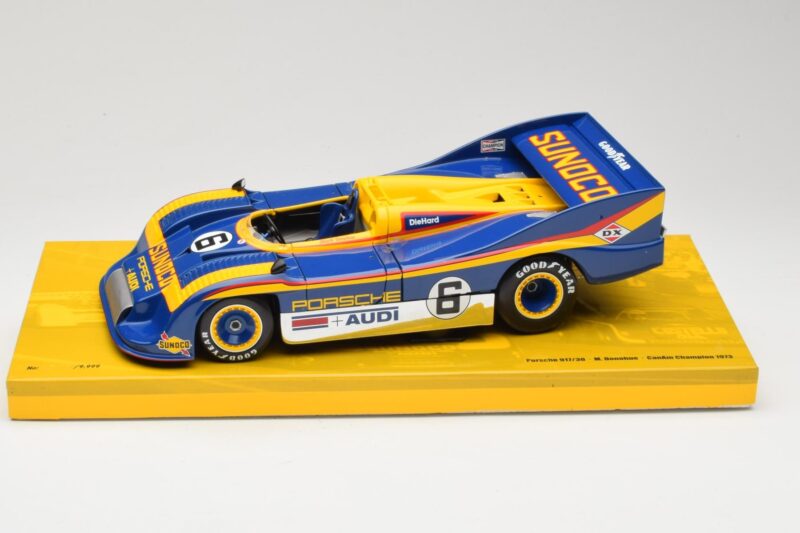 Porsche 917/30 #6 Penske Racing M. Donohue Can-Am Champion 1973 Minichamps 1:18 186736006 Metāls