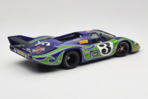 Porsche 917 LH #3 Hippie 2nd Place 24 Hours of Le Mans 1970 AUTOart 1:18 87075-R1 Metāls — attēls 3 no 8