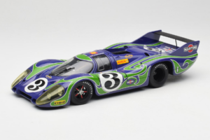 Porsche 917 LH #3 Hippie 2nd Place 24 Hours of Le Mans 1970 AUTOart 1:18 87075-R1 Metāls