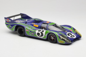 Porsche 917 LH #3 Hippie 2nd Place 24 Hours of Le Mans 1970 AUTOart 1:18 87075-R1 Metāls — attēls 6 no 8