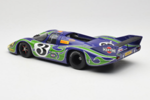 Porsche 917 LH #3 Hippie 2nd Place 24 Hours of Le Mans 1970 AUTOart 1:18 87075-R1 Metāls — attēls 7 no 8