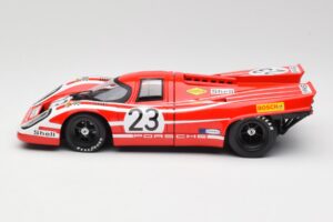 Porsche 917K #23 R. Attwood / H. Herrmann 24 Hours of Le Mans Winner 1970 Norev 1:18 187586 Metāls — attēls 3 no 6