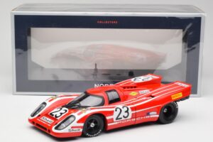 Porsche 917K #23 R. Attwood / H. Herrmann 24 Hours of Le Mans Winner 1970 Norev 1:18 187586 Metāls — attēls 6 no 6