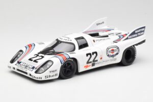 Porsche 917K #22 H. Marko / G. van Lennep 24 Hours of Le Mans Winner 1971 Norev 1:18 187588 Metāls