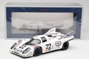 Porsche 917K #22 H. Marko / G. van Lennep 24 Hours of Le Mans Winner 1971 Norev 1:18 187588 Metāls — attēls 6 no 6