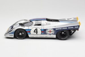 Porsche 917K Martini #4 V. Elford / G. Van Lennep 24 Hours of Daytona 1971 AUTOart 1:18 87182 Metāls — attēls 4 no 8