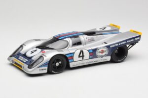 Porsche 917K Martini #4 V. Elford / G. Van Lennep 24 Hours of Daytona 1971 AUTOart 1:18 87182 Metāls