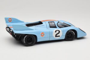Porsche 917K #2 Gulf P. Rodriguez / J. Oliver 1000km Monza Winner 1971 Eagles Race 1:18 903008 Metāls — attēls 2 no 6