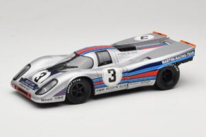 Porsche 917K #3 Martini V. Elford / G. van Lennep 12 Hours of Sebring Winner 1971 Eagles Race 1:18 905002 Metāls