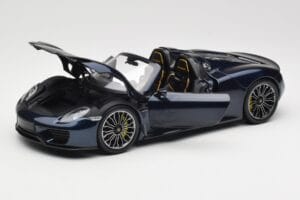 Porsche 918 Spyder Zils Metallic Minichamps 1:18 113062434 Metāls — attēls 2 no 8