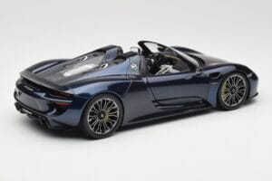 Porsche 918 Spyder Zils Metallic Minichamps 1:18 113062434 Metāls — attēls 3 no 8