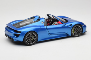 Porsche 918 Spyder Blue Metallic Minichamps 1:18 110062432 Metāls — attēls 3 no 8