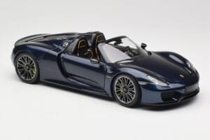 Porsche 918 Spyder Zils Metallic Minichamps 1:18 113062434 Metāls — attēls 6 no 8