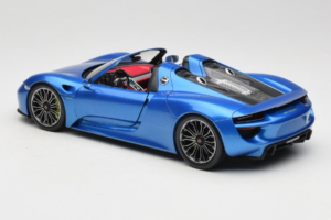 Porsche 918 Spyder Blue Metallic Minichamps 1:18 110062432 Metāls — attēls 7 no 8