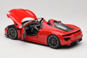 Porsche 918 Spyder Sarkans Minichamps 1:18 110062435 Metāls — attēls 5 no 8