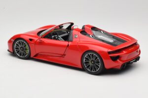 Porsche 918 Spyder Sarkans Minichamps 1:18 110062435 Metāls — attēls 7 no 8