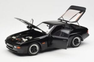 Porsche 924 Carrera GT Melns AUTOart 1:18 78001 Metāls — attēls 2 no 8