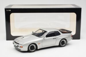 Porsche 924 Carrera GT Diamond Sudrabs AUTOart 1:18 78002 Metāls — attēls 8 no 8