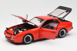 Porsche 924 Carrera GT Guards Sarkans AUTOart 1:18 78003 Metāls — attēls 2 no 8
