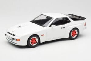 Porsche 924 Carrera GT Balts & Sarkani Diski MCG 1:18 MCG18303 Metāls