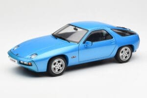 Porsche 928 Zils AUTOart 1:18 77901 Metāls