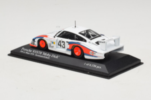 Porsche 935/78 Moby Dick #43 R. Stommelen / M. Schurti 24 Hours of Le Mans 1978 Minichamps 1:43 430786743 Metāls — attēls 3 no 4