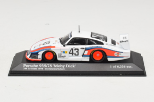 Porsche 935/78 Moby Dick #43 R. Stommelen / M. Schurti 24 Hours of Le Mans 1978 Minichamps 1:43 Porsche 935/78 Moby Dick #43 R. Stommelen / M. Schurti 24 Hours of Le Mans 1978 Minichamps 1:43 430786743 Metāls