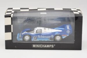Porsche 956 #1 Brun S. Bellof / T. Boutsen Hockenheim 1985 Minichamps 1:43 430856699 Metāls — attēls 4 no 4