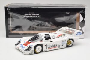 Porsche 956K #1 B. Wollek Joest Racing Zolder 1983 Winner Minichamps 1:18 153836601 Metāls — attēls 6 no 6