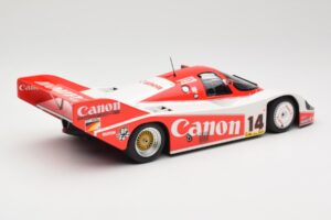 Porsche 956K #14 K. Rosberg / J. Lammers Canon Racing 3rd Place 1000km Nürburgring 1983 Minichamps 1:18 155836614 Metāls — attēls 2 no 6