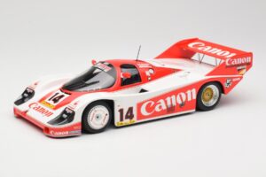 Porsche 956K #14 K. Rosberg / J. Lammers Canon Racing 3rd Place 1000km Nürburgring 1983 Minichamps 1:18 155836614 Metāls