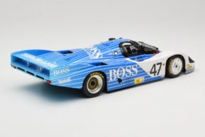 Porsche 956L #47 Hugo Boss V. Merl / H. Grohs / A. Plankenhorn 24 Hours of Le Mans 1984 Minichamps 1:18 183846947 Metāls — attēls 3 no 8