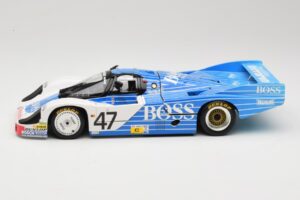 Porsche 956L #47 Hugo Boss V. Merl / H. Grohs / A. Plankenhorn 24 Hours of Le Mans 1984 Minichamps 1:18 183846947 Metāls — attēls 4 no 8