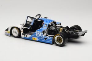 Porsche 956L #47 Hugo Boss V. Merl / H. Grohs / A. Plankenhorn 24 Hours of Le Mans 1984 Minichamps 1:18 183846947 Metāls — attēls 5 no 8
