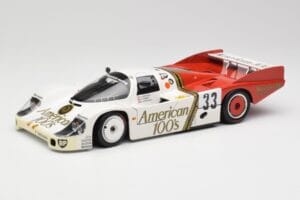 Porsche 956L #33 D. Hobbs / G. Gartner / J. Edwards 24 Hours of Le Mans 1985 Minichamps 1:18 183856933 Metāls