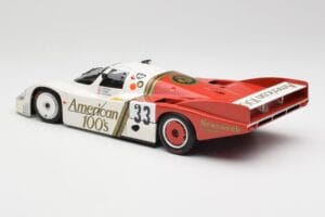 Porsche 956L #33 D. Hobbs / G. Gartner / J. Edwards 24 Hours of Le Mans 1985 Minichamps 1:18 183856933 Metāls — attēls 7 no 8