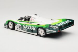 Porsche 956L #16 Skoal Bandit G. Edwards / D. Sears / M. Bleekemolen 24 Hours of Le Mans 1983 Minichamps 1:18 183836916 Metāl — attēls 7 no 8