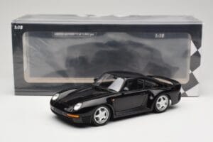 Porsche 959 Melns Minichamps 1:18 155066207 Metāls — attēls 6 no 6