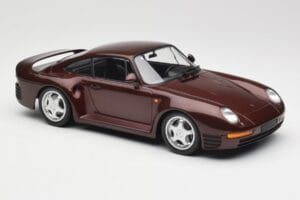 Porsche 959 Dark Red Metallic Minichamps 1:18 155066204 Metāls — attēls 3 no 6