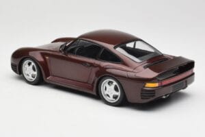 Porsche 959 Dark Red Metallic Minichamps 1:18 155066204 Metāls — attēls 4 no 6