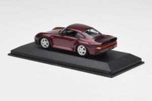 Porsche 959 Dark Red Metallic Minichamps 1:43 400062525 Metāls — attēls 3 no 4