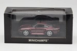 Porsche 959 Dark Red Metallic Minichamps 1:43 400062525 Metāls — attēls 4 no 4