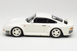 Porsche 959 Grand Prix White Minichamps 1:18 155066202 Metāls — attēls 3 no 6