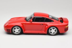 Porsche 959 Guards Sarkans Minichamps 1:18 155066200 Metāls — attēls 3 no 6