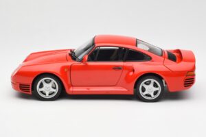 Porsche 959 Sarkans AUTOart 1:18 78082 Metāls — attēls 4 no 8